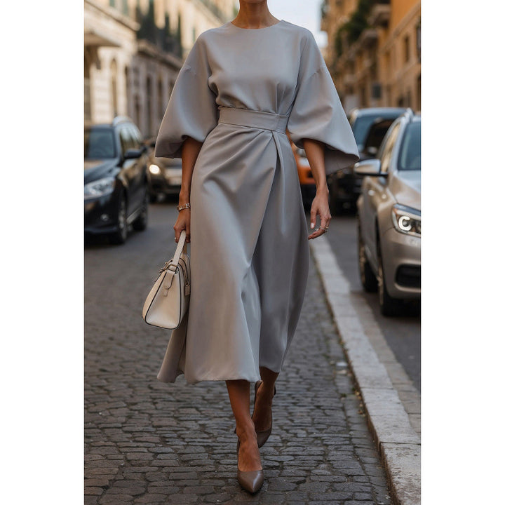 Dame Elegant Maxi Kjole Stilla