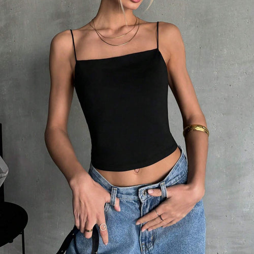 Dame ærmeløs Crop-Top Skovae