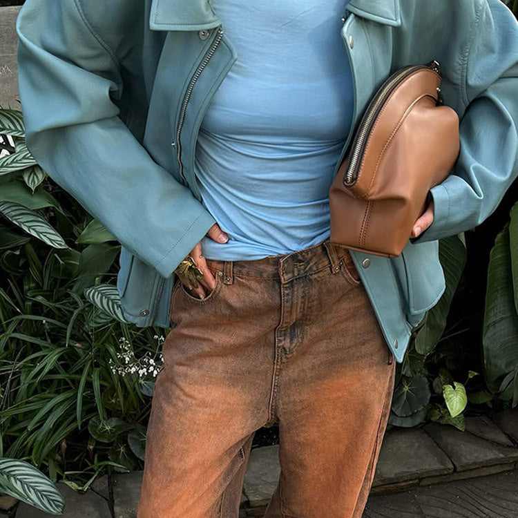 Dame modische Oversized-jakke Stilla