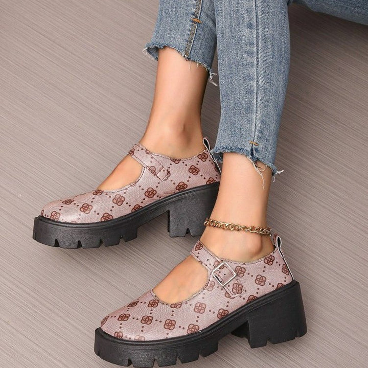 Dame Elegant og komfortabel Riemchen-sandaler med moderigtige mønster Stilla