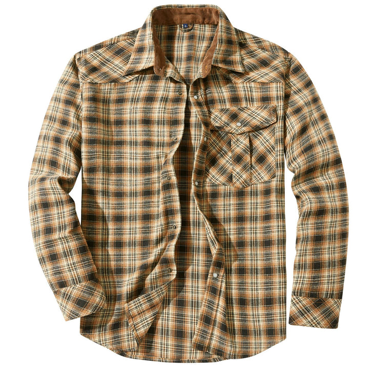 Herrer ternet flannel skjorte Stilla