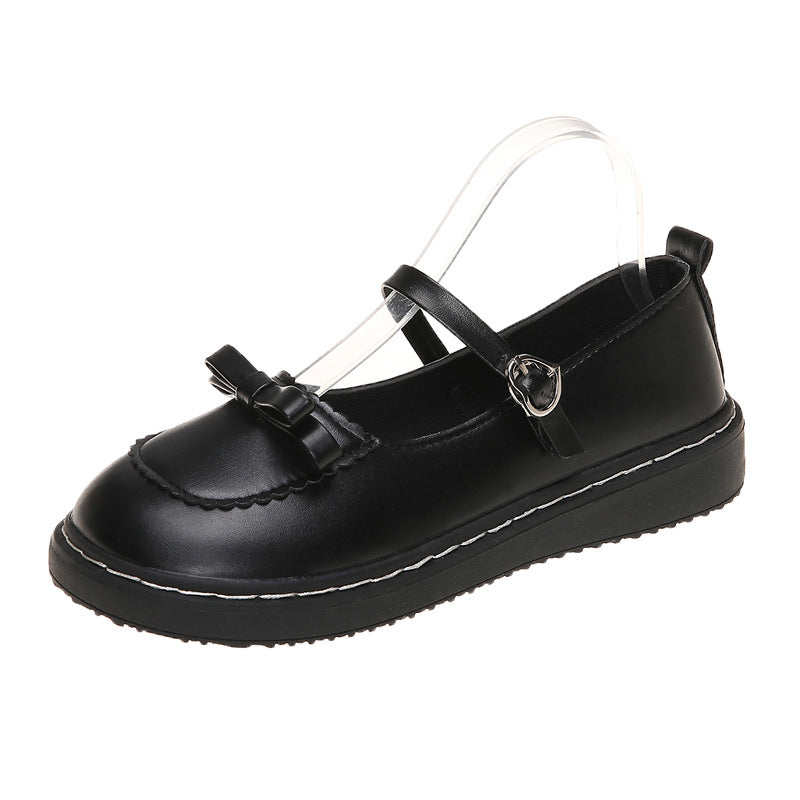 Dame Komfortable Ballerinas med justerbart remdesign og dekorativt sløjfe-detail Stilla