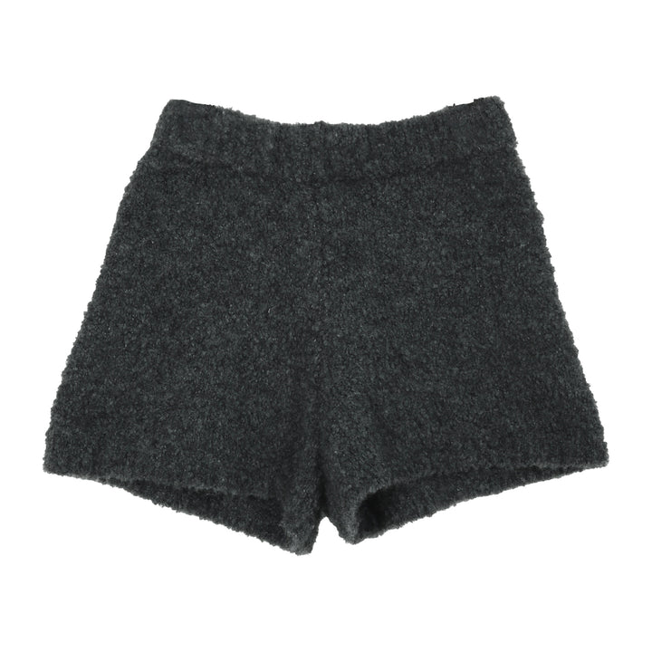 Dame V-hals oversized pullover med struktureret mønster Stilla