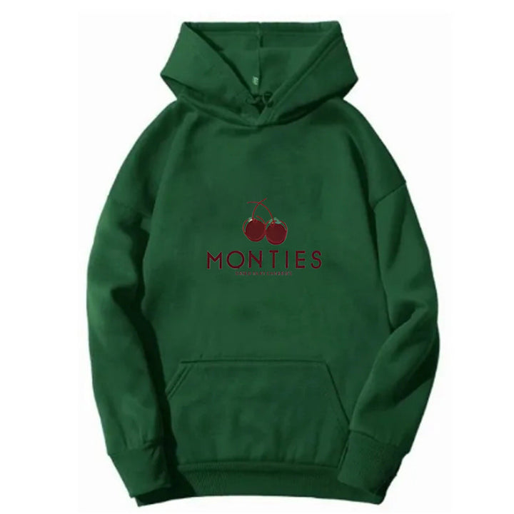 Kvindernes hoodie med frugtagtig logo print Skovae