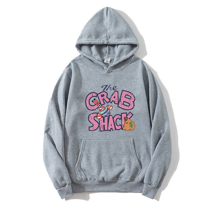 Kvinder hoodie med kreativ krabbe motiv Skovae