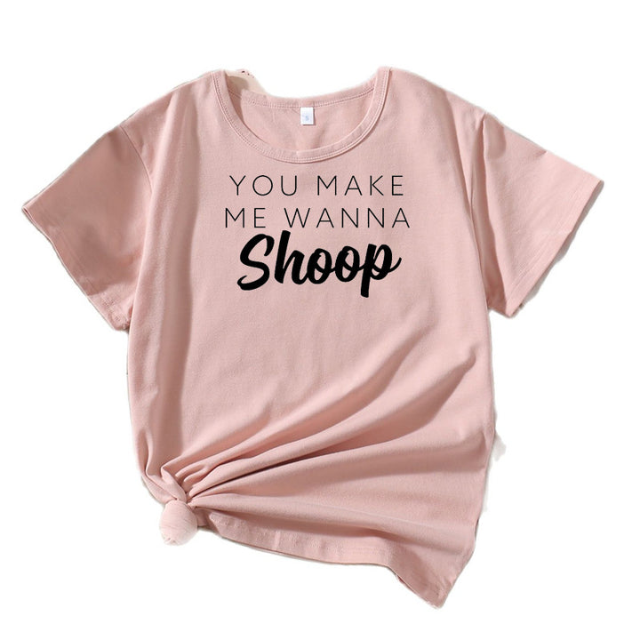 Dame Casual Statement Grafik T-shirt Stilla