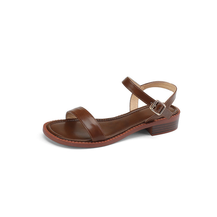 Dame sandaler med elegant rem-design og behagelig sål Stilla