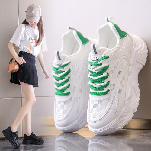 Damer Sporty Sneakers med skridsikker sål og åndbart overmateriale Stilla