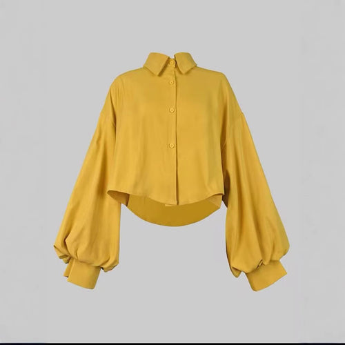 Dame Mode Jumpsuit med skulderpuder og plissé-design Stilla