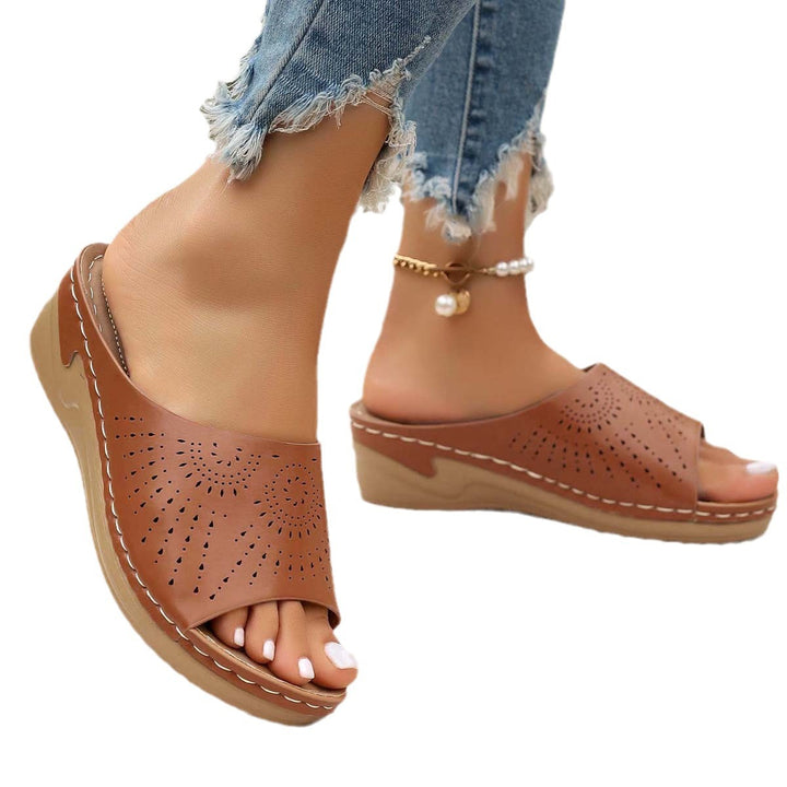 Dame kile-sandaler med åndbart design Stilla