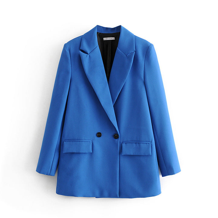 Femme Figursyet Dobbeltknap Blazer Stilla 1750151183