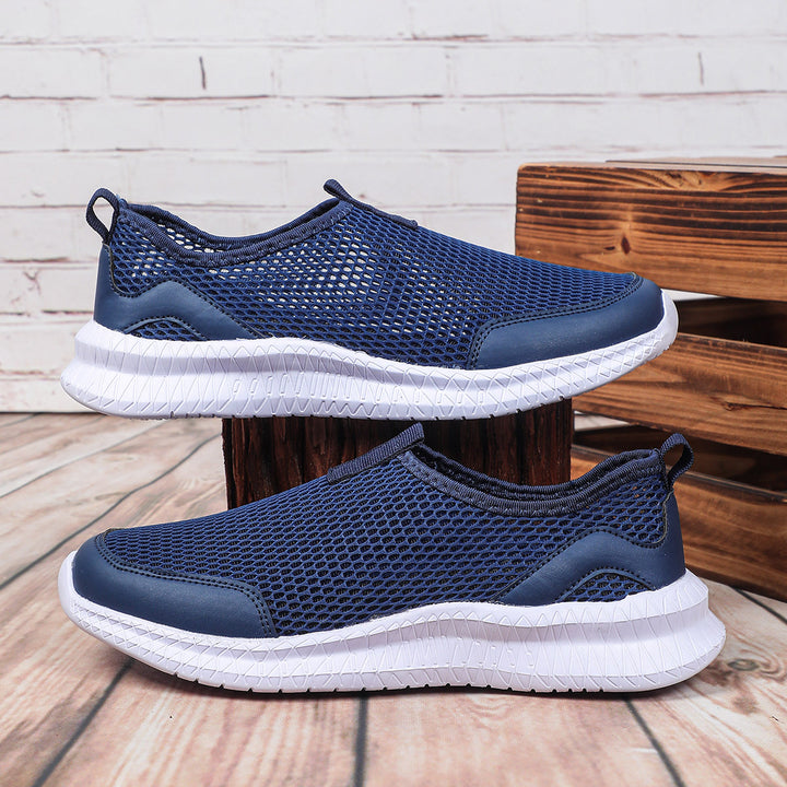 Dame Åndbar Slip-On Fritidssko med skridsikker Såle Stilla