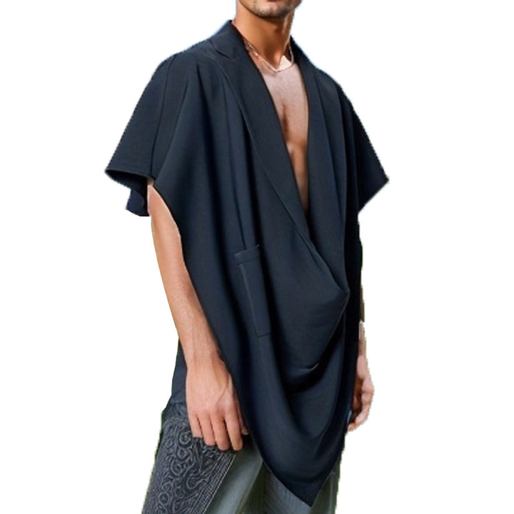 Dame moden oversized tørklæde med praktisk lomme Stilla