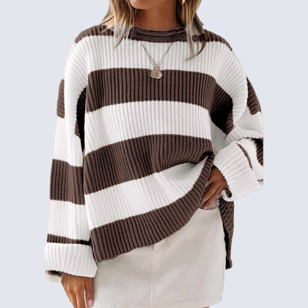 Dame elegant oversized pullover Stilla