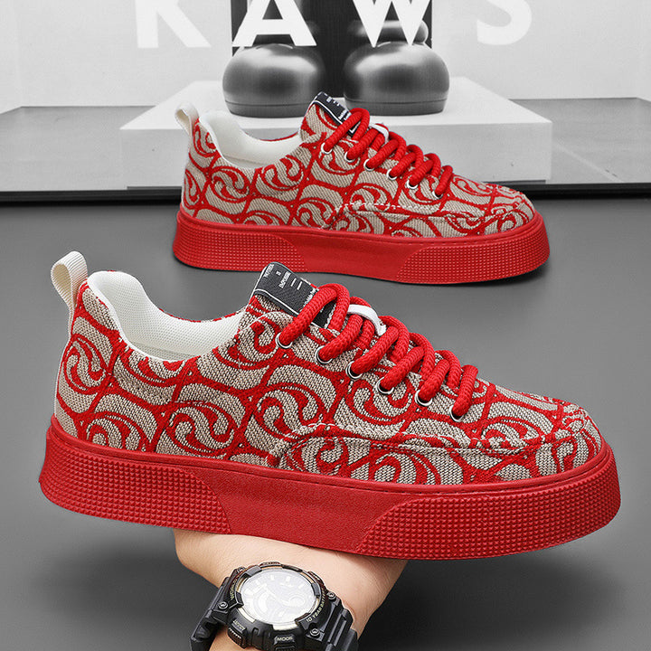 Dame Tekstureret Løse Snørebånd Sneakers Stilla
