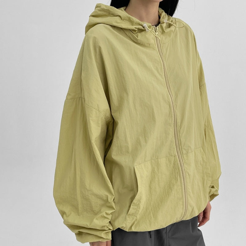 Kvindernes lette oversized overgangsjakke Stilla