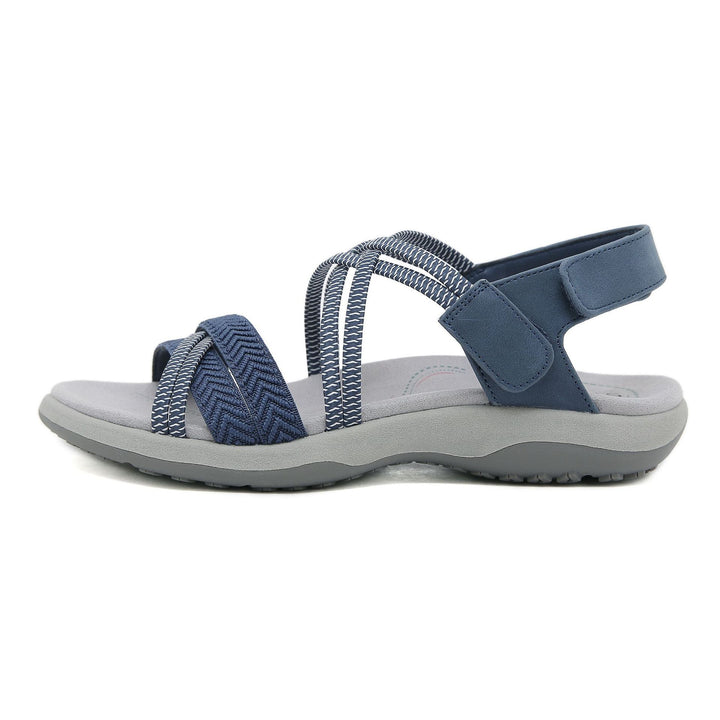 Dame Outdoor-Trekking-sandaler med justerbare remme og skridsikre såler Stilla