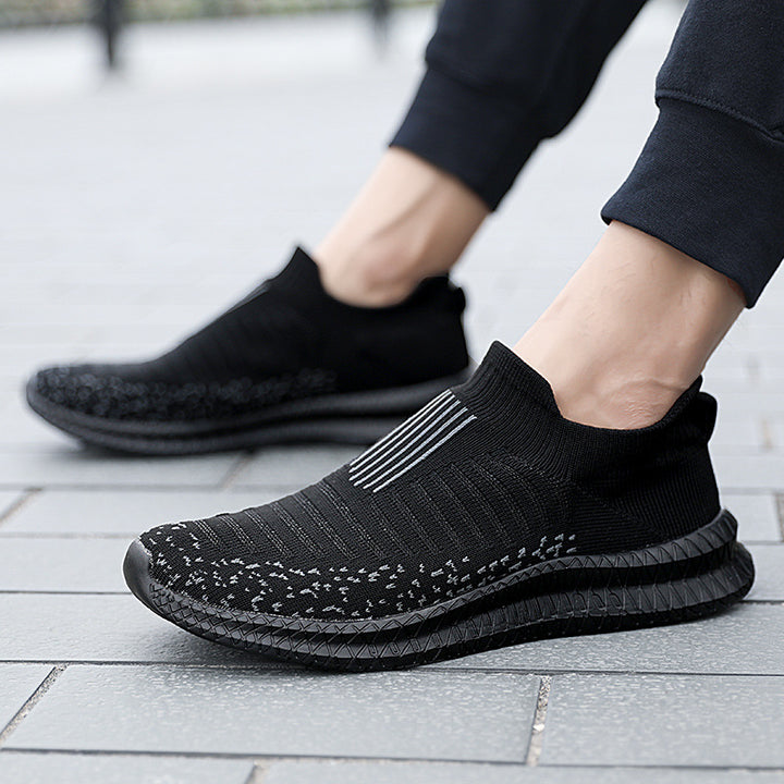 Herre Slip-On Performance Strik-Sneaker Stilla