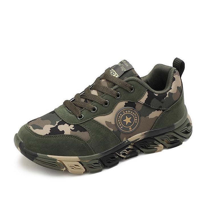 Herrer Camo Mode Sneakers Stilla