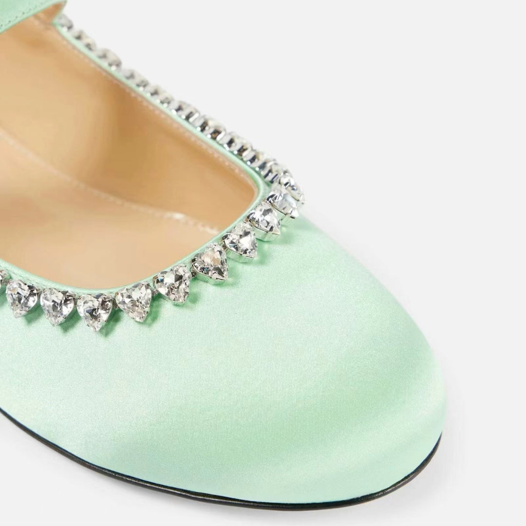 Femme Elegant Dekoreret Mary Jane Flats Stilla