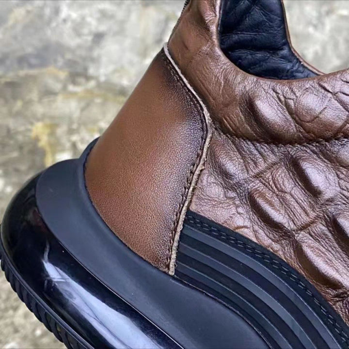 Dame Modische Sneakers i urbant design med struktureret overflade og dæmpende sål Stilla