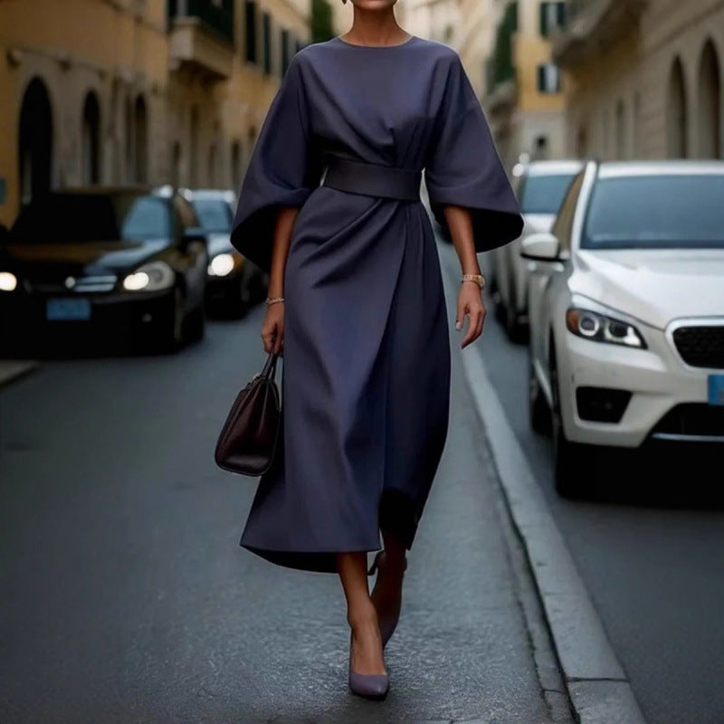 Dame Elegant Maxi Kjole Stilla