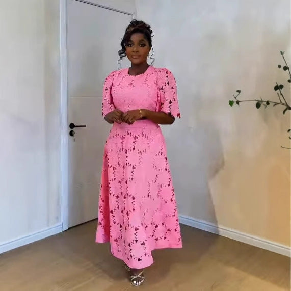 Dame Elegant spids-outfit med kort top og lang nederdel Stilla