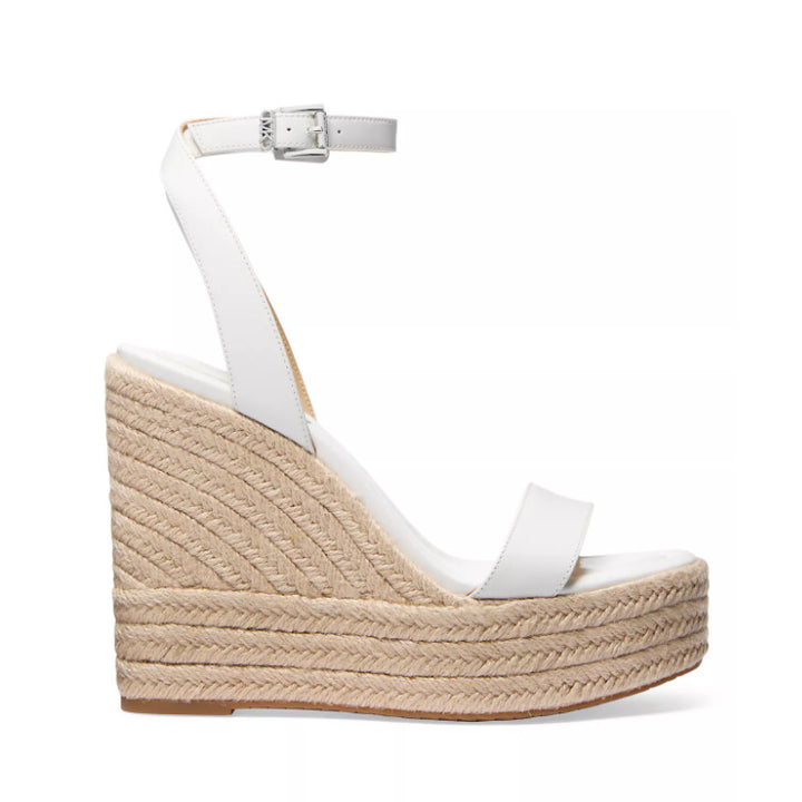 Femme Espadrille Wedge Sandaler med justerbar ankelrem Stilla