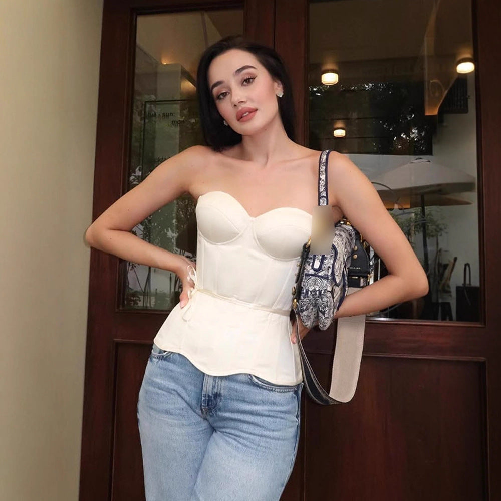 Dame Corsage top Stilla