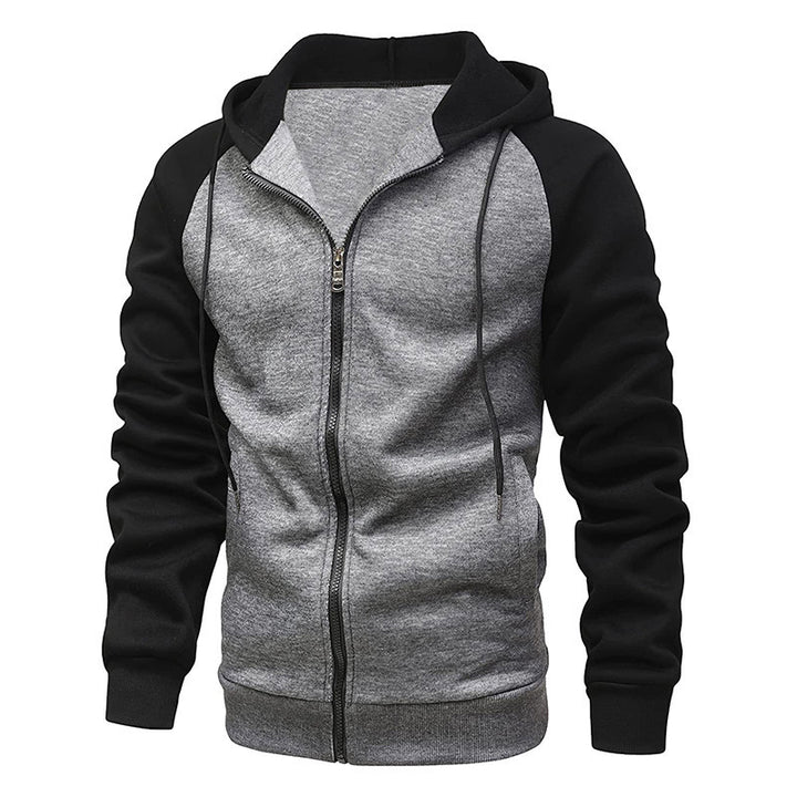 Herrer Hoodie med kontrasterende ærmer Stilla