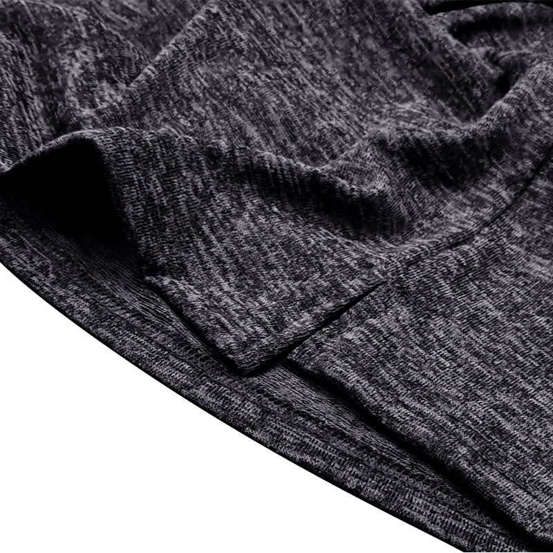 Herre langærmet Henley-shirt i åndbart bomuldsblanding med elegant knapliste Stilla