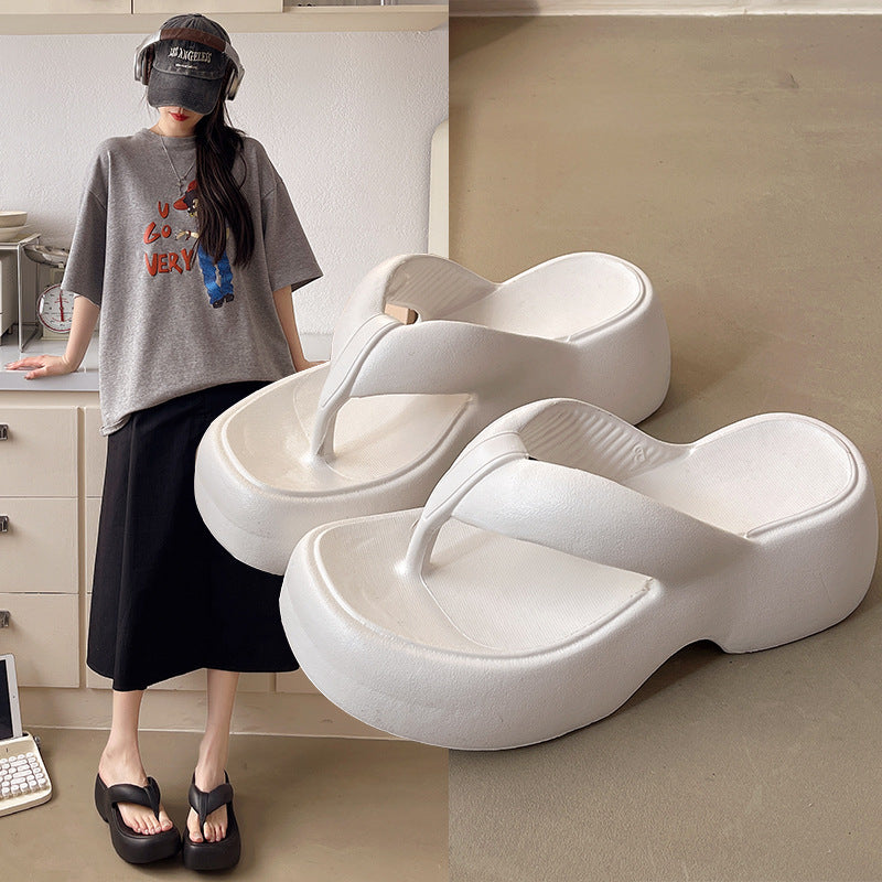 Dame platform badesko med trendy design Stilla