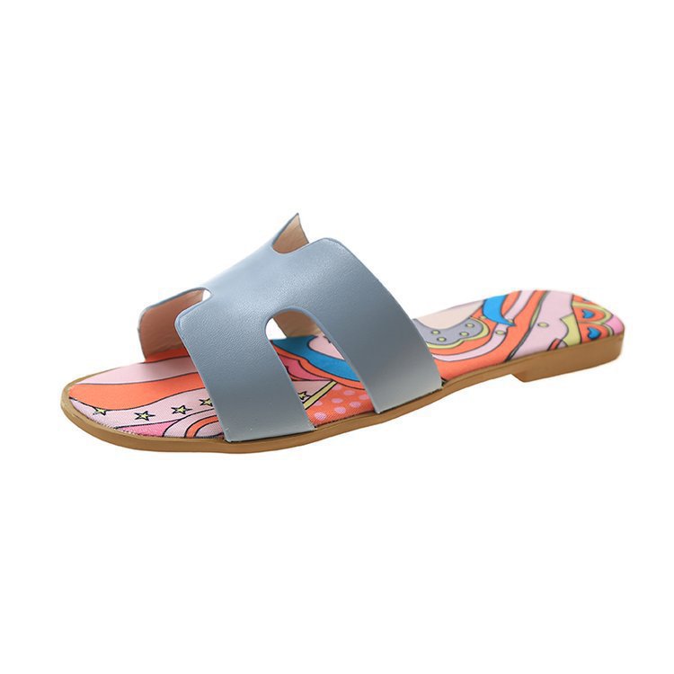 Dame Mode Strand sandaler med farverigt indre futter og behagelig sål design Stilla