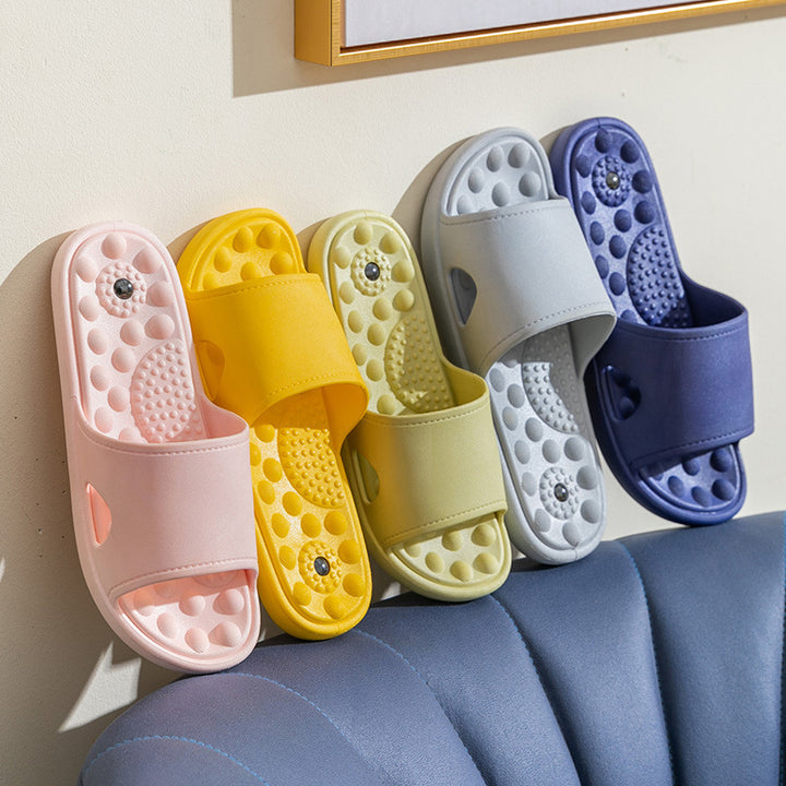 Dame wellness-sandaler med ergonomisk fodbed og skridsikker sål Stilla