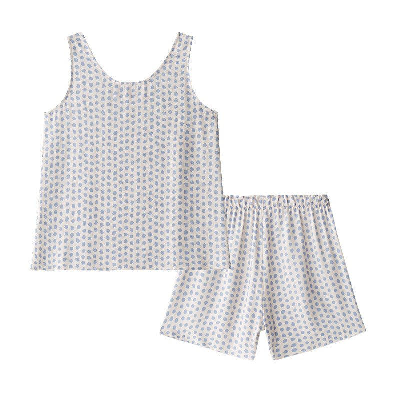 Dame bluse top med blomstret design og maxilængde snit Stilla