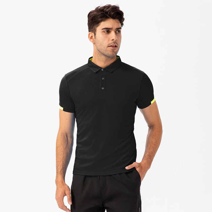Herrer Sporty Poloshirt med åndbare egenskaber og stilfuldt design Stilla