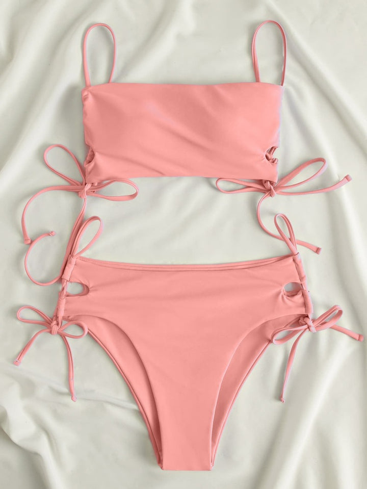 Dame Bikini-top med individuelt justerbare sidebånd Skovae