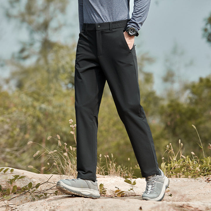 Herrer funktionel sommerbuks med elastisk talje og praktiske sidelommer Stilla