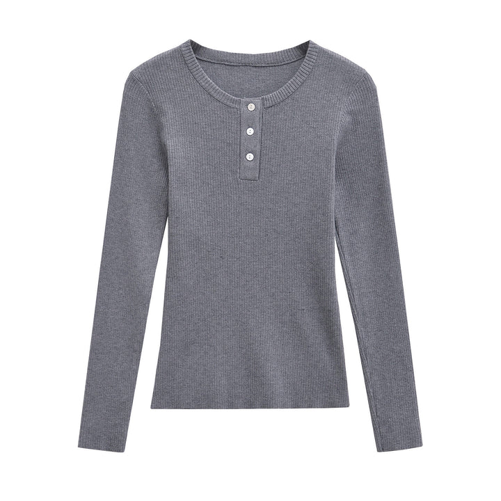 Femme Langærmet Henley Top Stilla