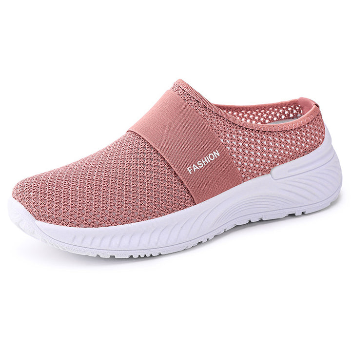 Dame Fleksible Slip-On Fritidssko med åndbart netdesign Stilla