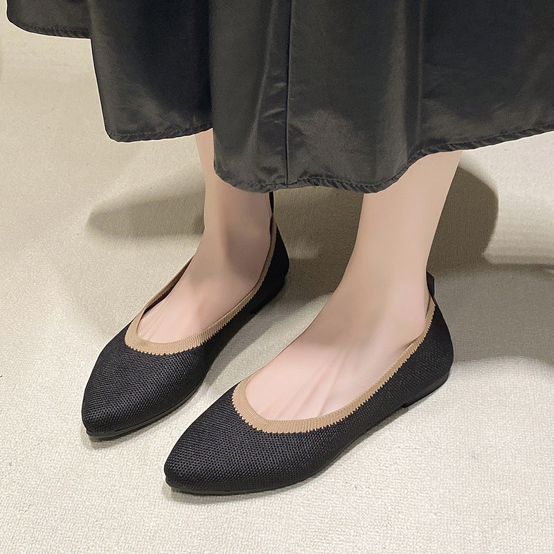 Dame Ballerinas med åndbart mesh-oberstof og skridsikker sål Stilla
