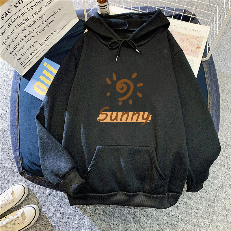 Kvinders Hoodie med Sunny Graphic Skovae