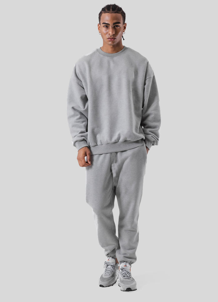 Herren Komfortabel Sweat套装 med afslappet pasform og elastisk talje Stilla