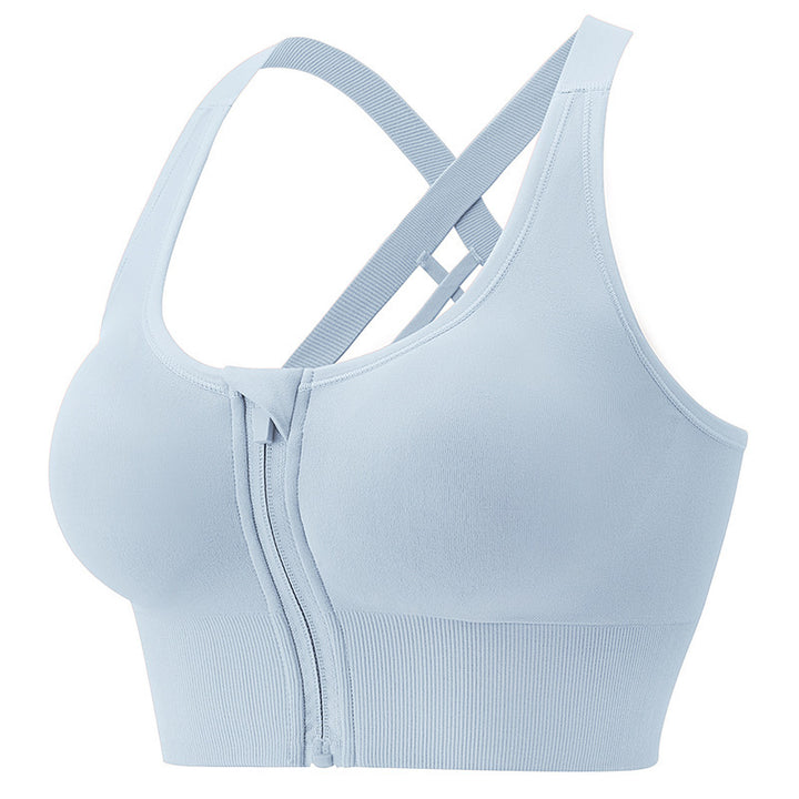 Dame Sport-BH med innovativ frontlynlås og elegant krydsrygsdesign Stilla