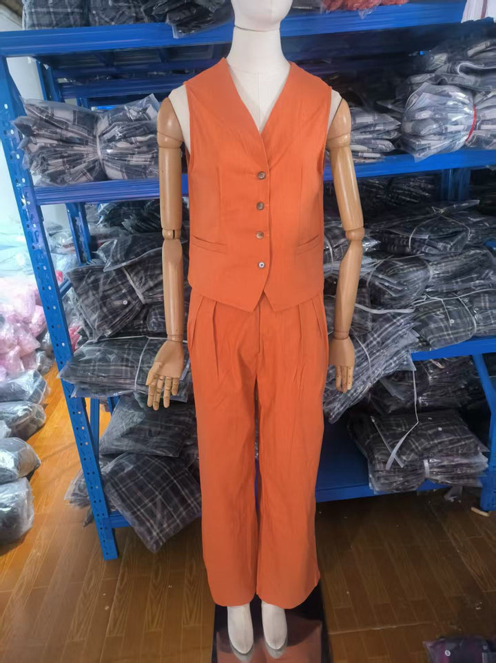 Kvinder Elegant Linned Overall Stilla