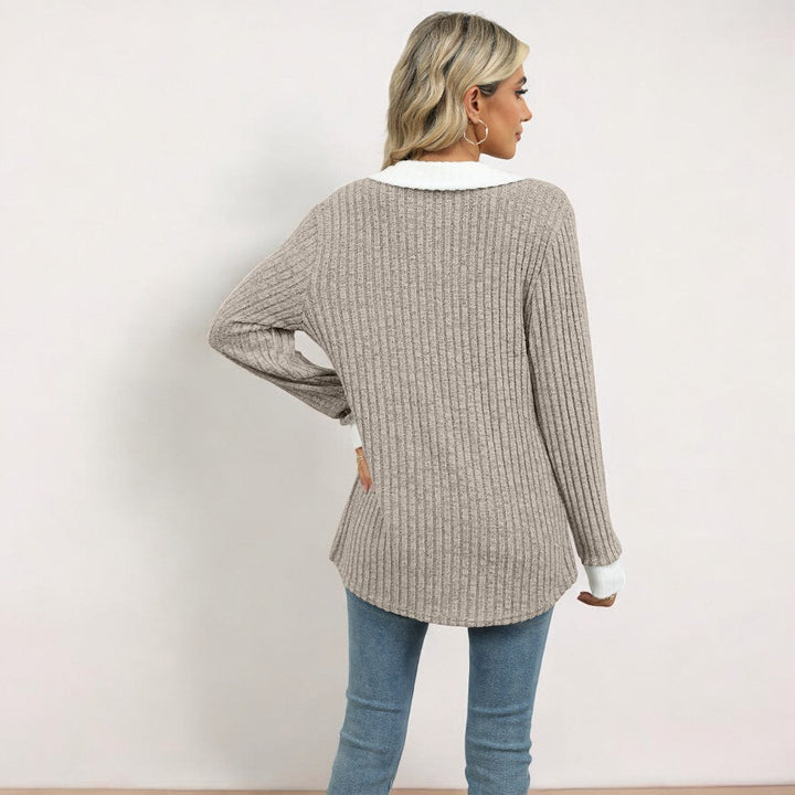 Stilla | Klassisk Bluse Med Lange Ærmer