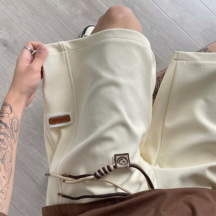 Herre afslappede sommer shorts med justerbart snor og praktiske lommer Stilla
