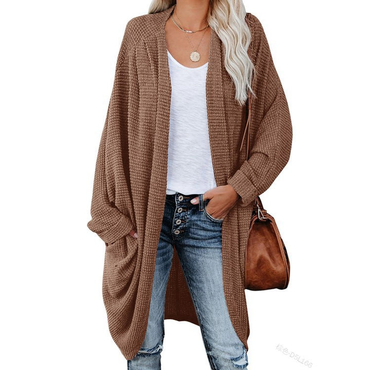 Dame hyggelig strikjakke med oversized snit Stilla