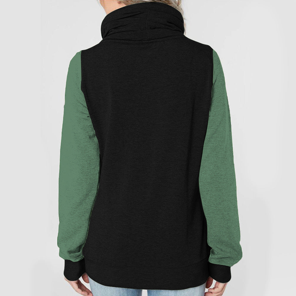Stilla | Zip up Langærmet Snørebånd Trøje