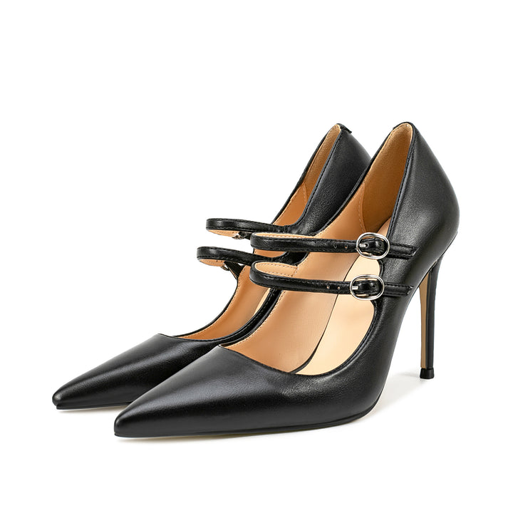 Femme Mary Jane stilettos med spænde-detaljer Stilla